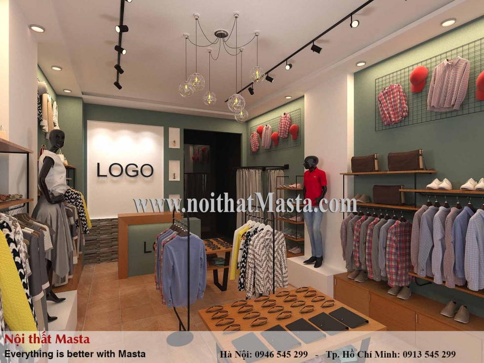 thiet ke shop thoi trang